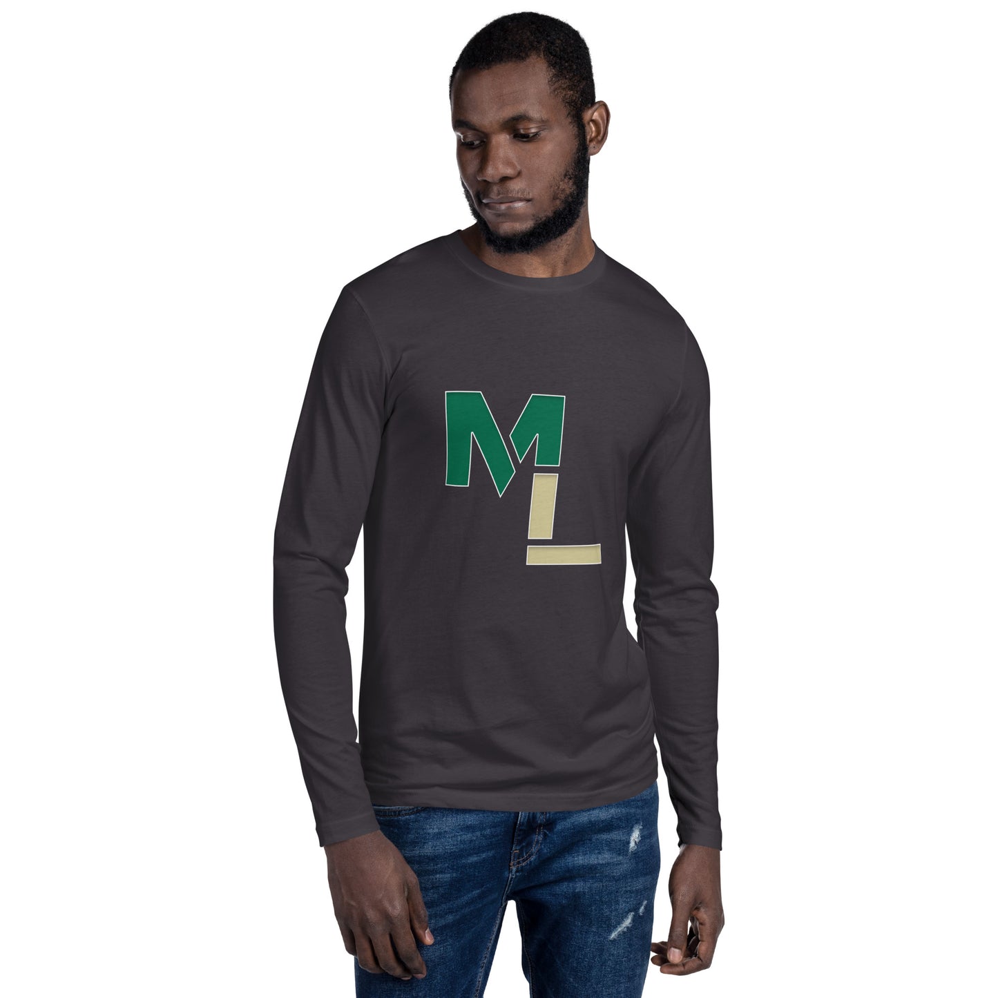 ML Long Sleeve Fitted Crew