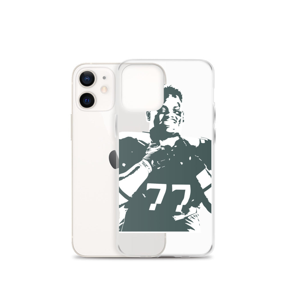 Zach Perkins Two Color iPhone Case