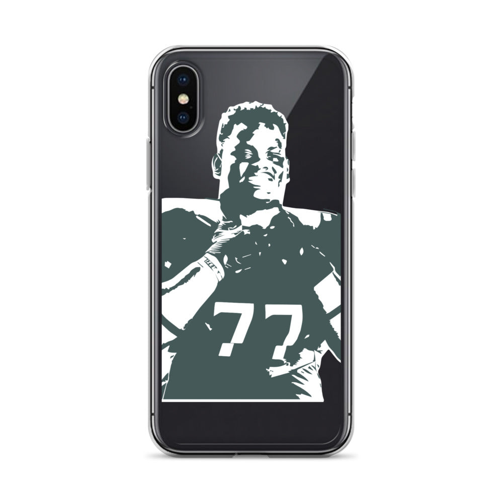 Zach Perkins Two Color iPhone Case