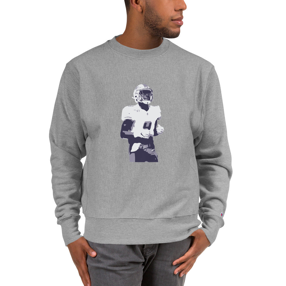 Reggie Brown Three Color Champion Sweatshirt
