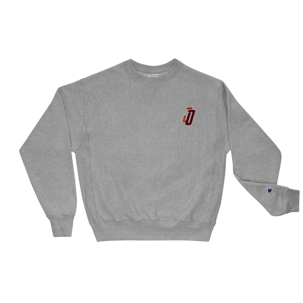 JO Embroidered Champion Sweatshirt
